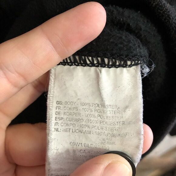 bench Size Med Black Fleece Sweater/Jacket - Picture 5 of 5